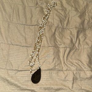 louis vuitton beaded necklace